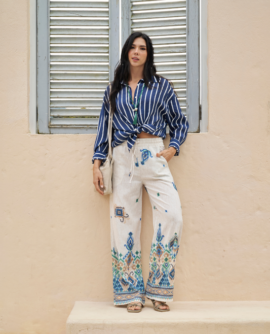 Sicilia Pants Azul