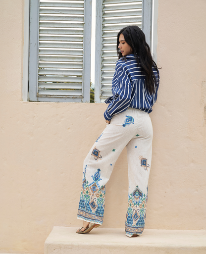 Sicilia Pants Azul