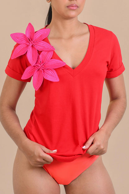 T-shirt Flor (Nuevos colores)