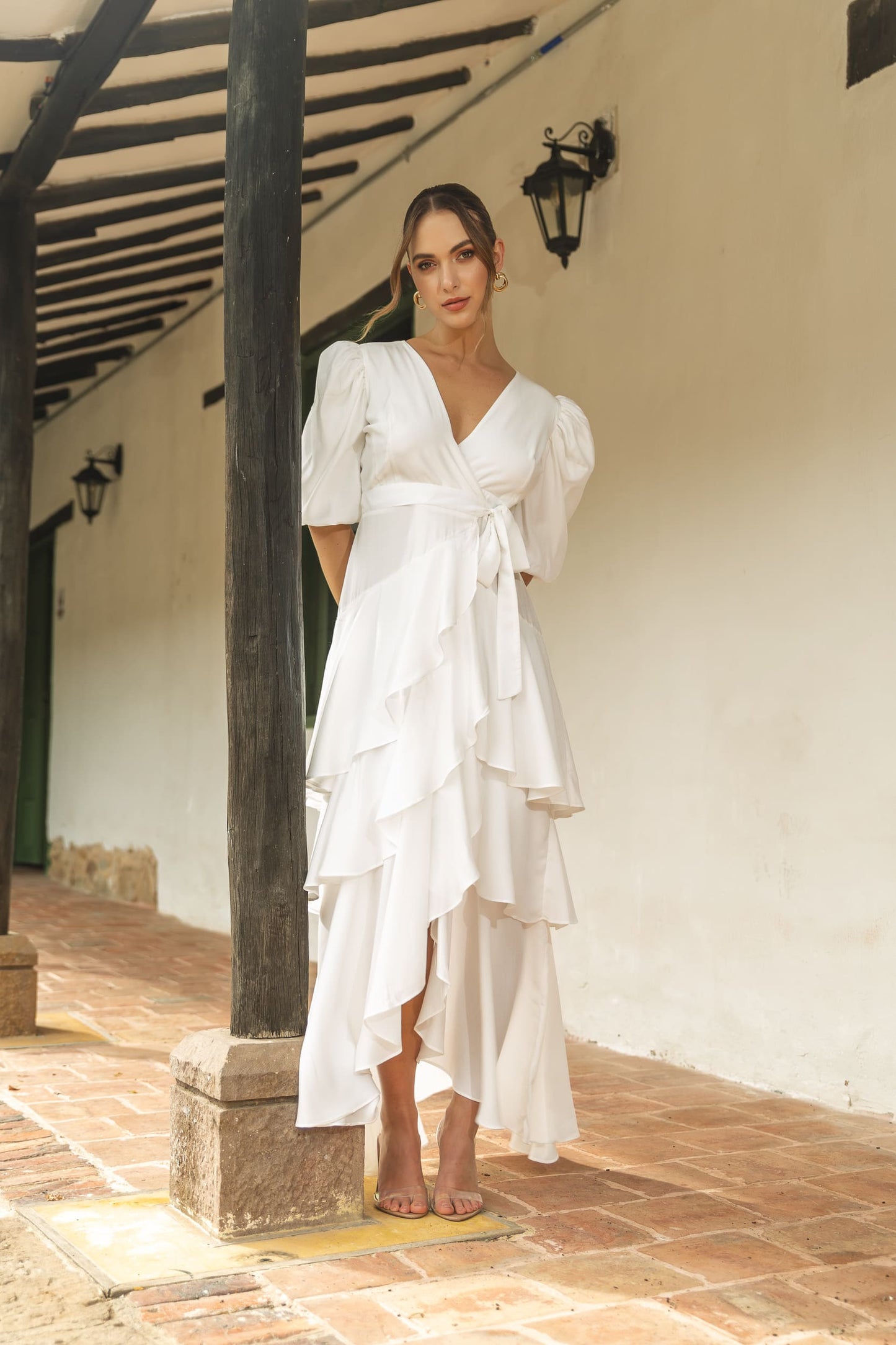 Vestido Emilia Marfil