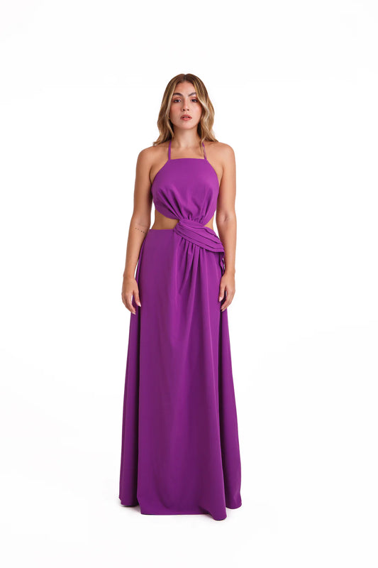 Maxidress Esther Morado