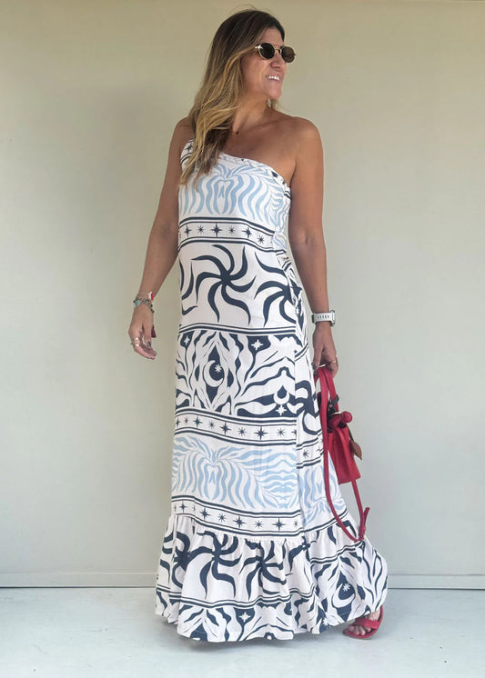Vestido Margarita Marfil