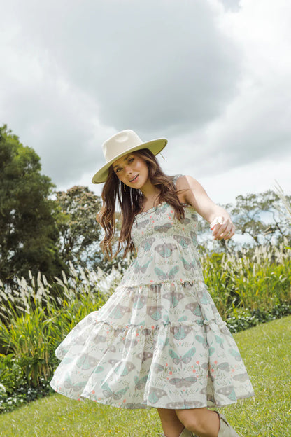 Vestido Monarca Crudo