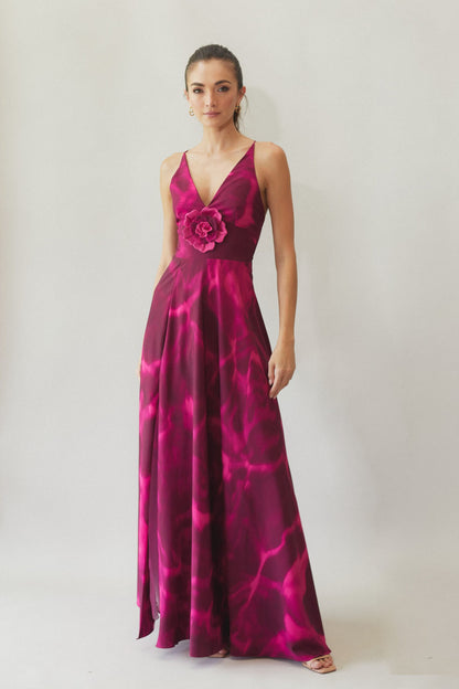 Vestido Olivia Magenta