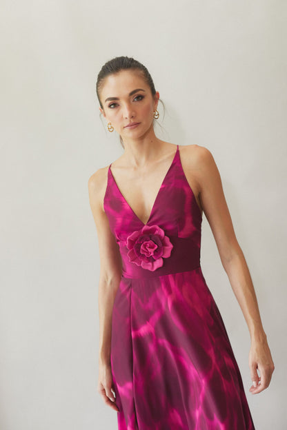 Vestido Olivia Magenta