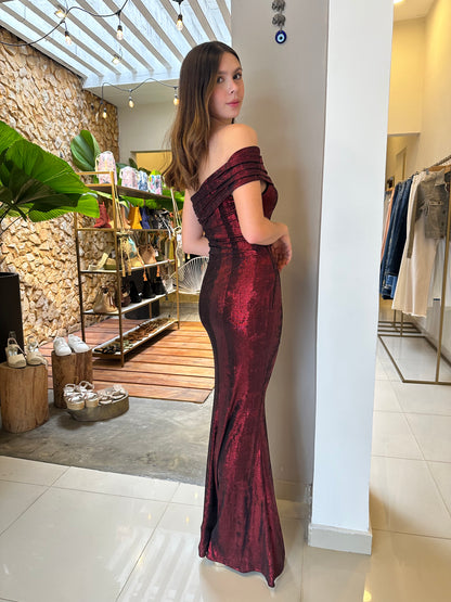 Vestido Isa Rojo