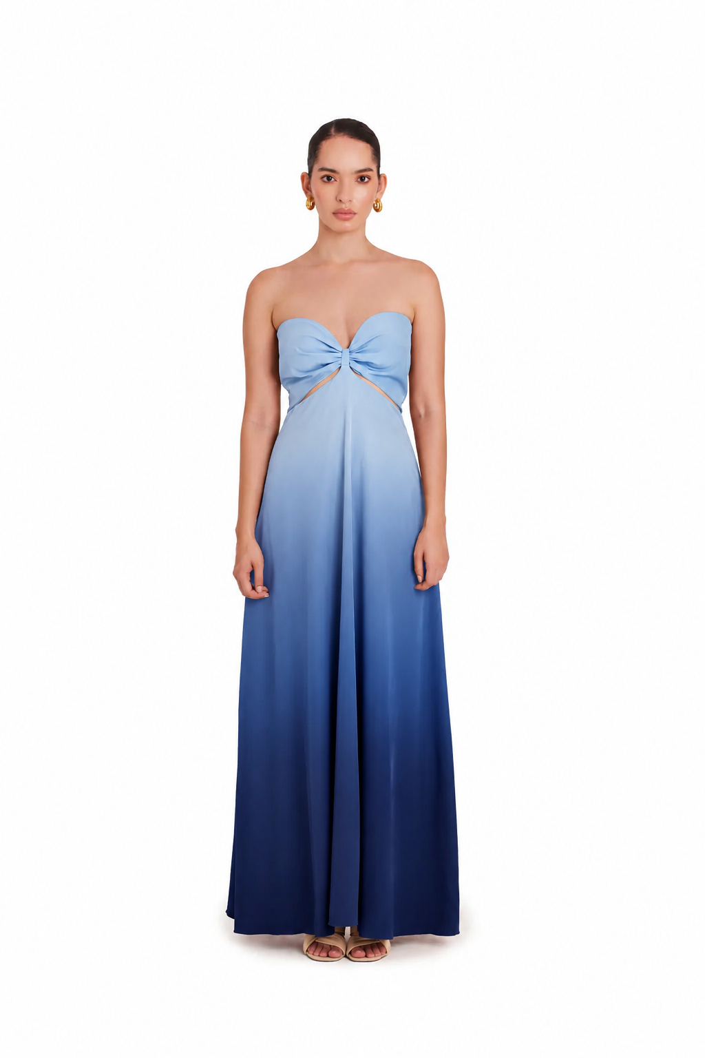 Maxidress Lara Degrade Azul