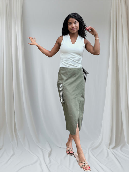 Blusa Nina Blanco Perla