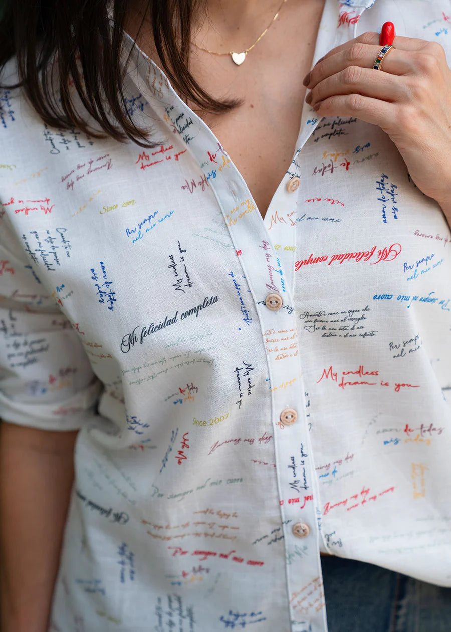 Camisa Romance