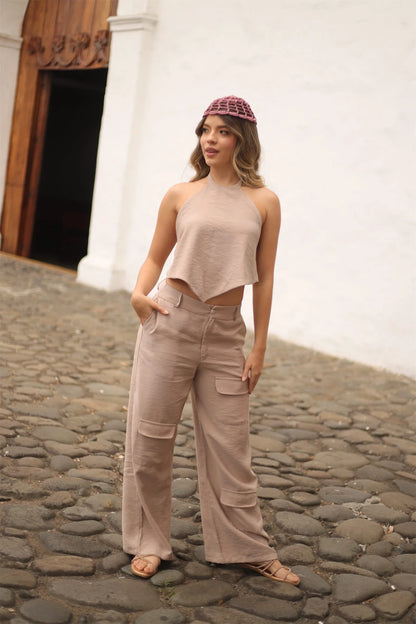 Pantalón Costa Macadamia