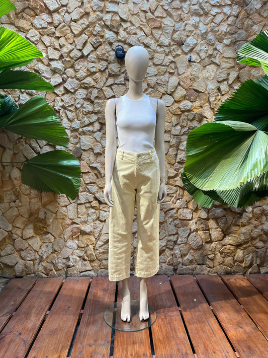 Jean Culotte High Rise Mantequilla 378