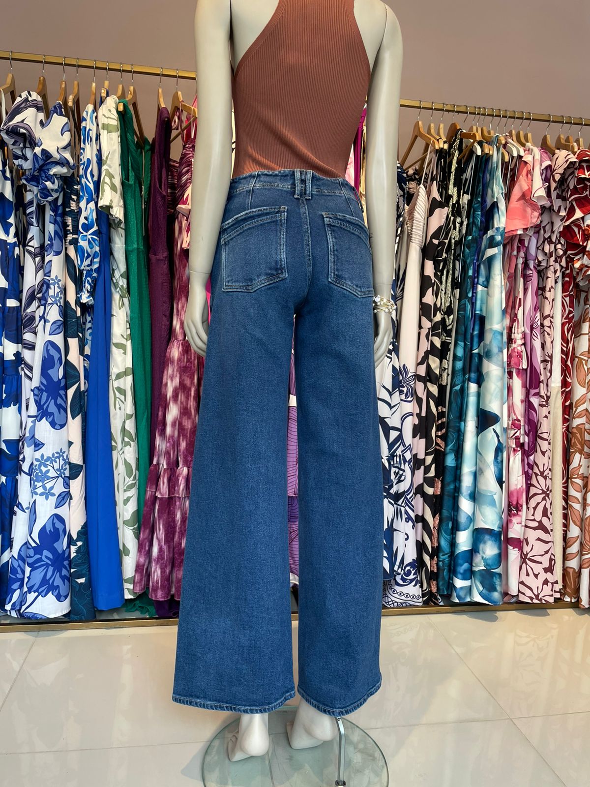 Jean Wide Leg High Rise 310