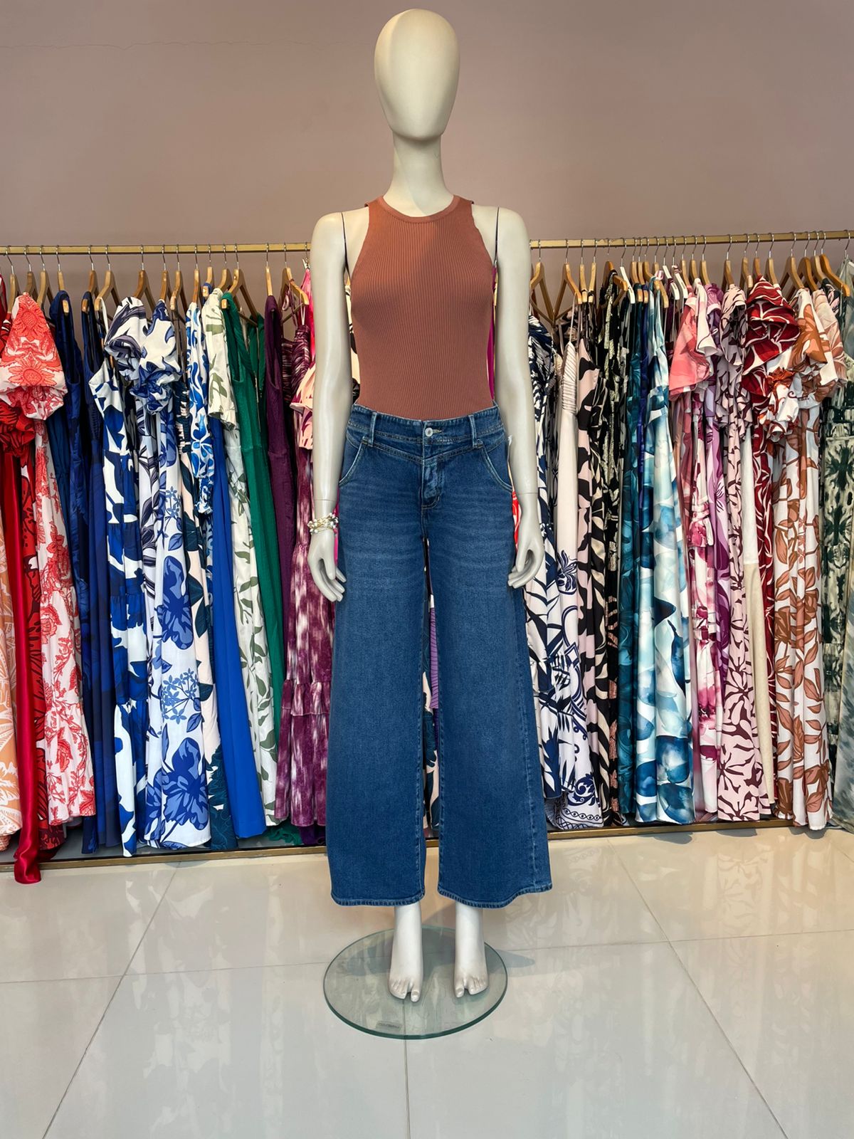 Jean Wide Leg High Rise 310