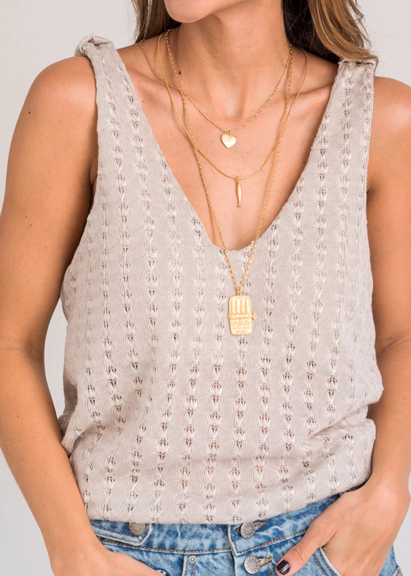 Blusa Lauren Lurex
