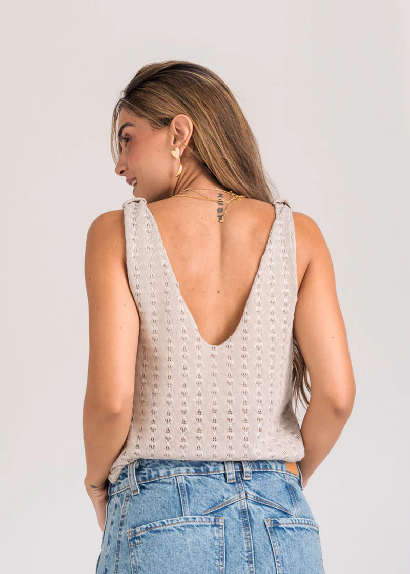 Blusa Lauren Lurex