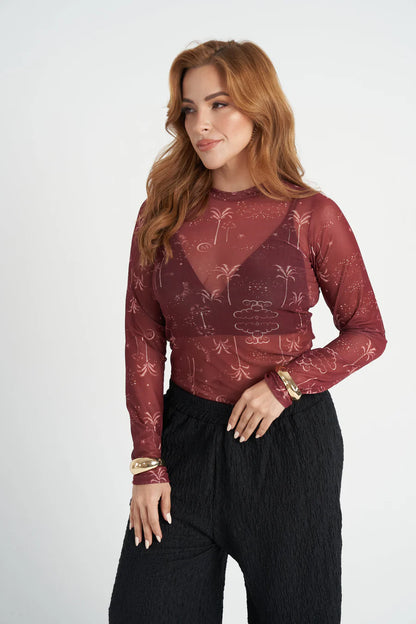 Blusa Malla Paradise