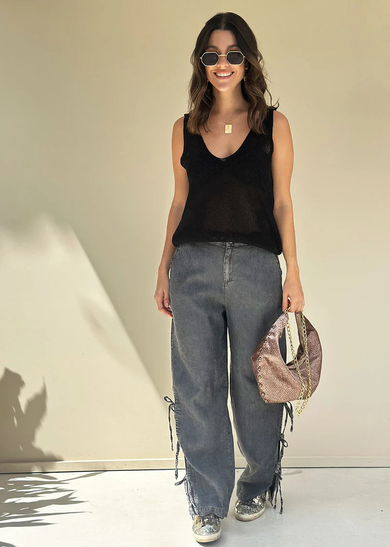 Pantalón Canela Negro