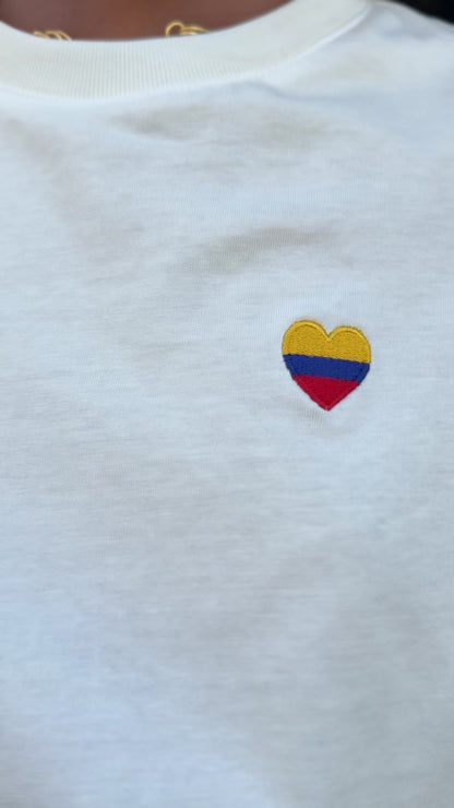 Camiseta Corazón Colombia