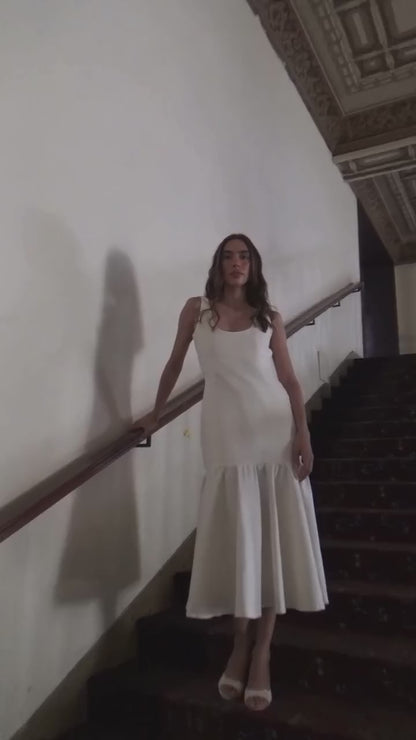 Vestido Clavel Blanco