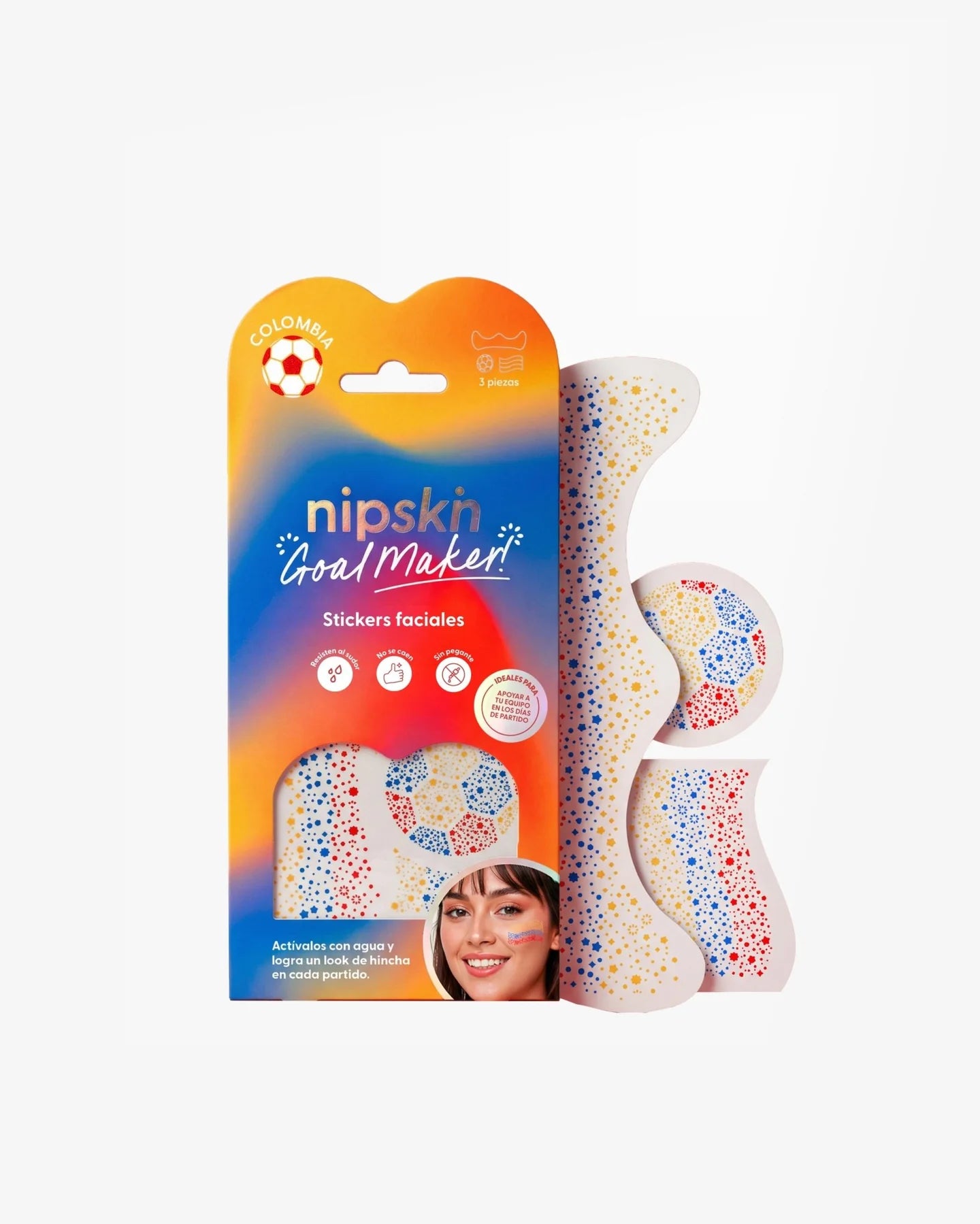 NipSkin - Sticker Faciales Mundialistas